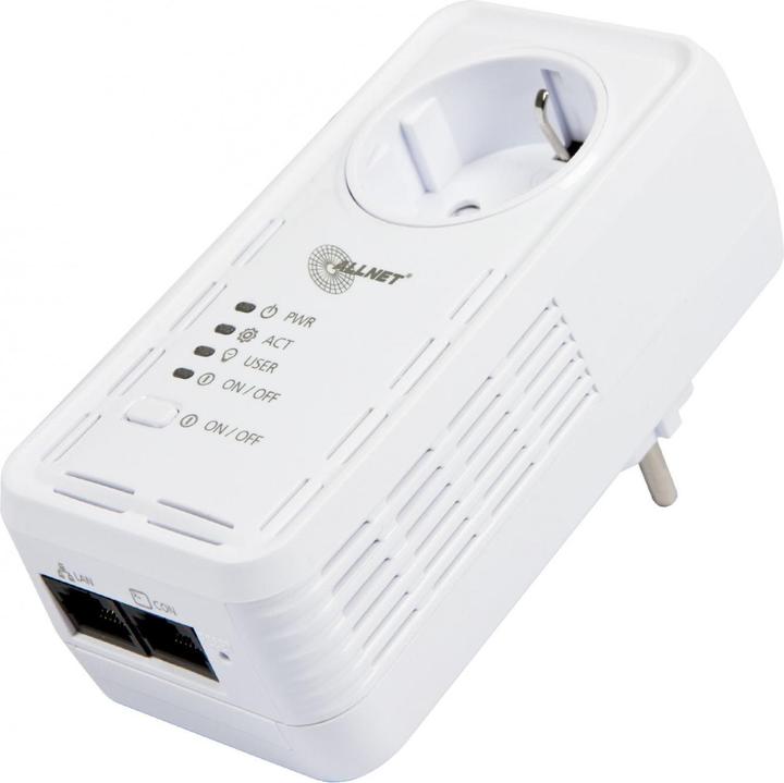 Produktbild Allnet MSR IO Zentrale Schaltsteckdose ALL3075 inkl. WLAN & Strommessung für IP Gebäude Automation