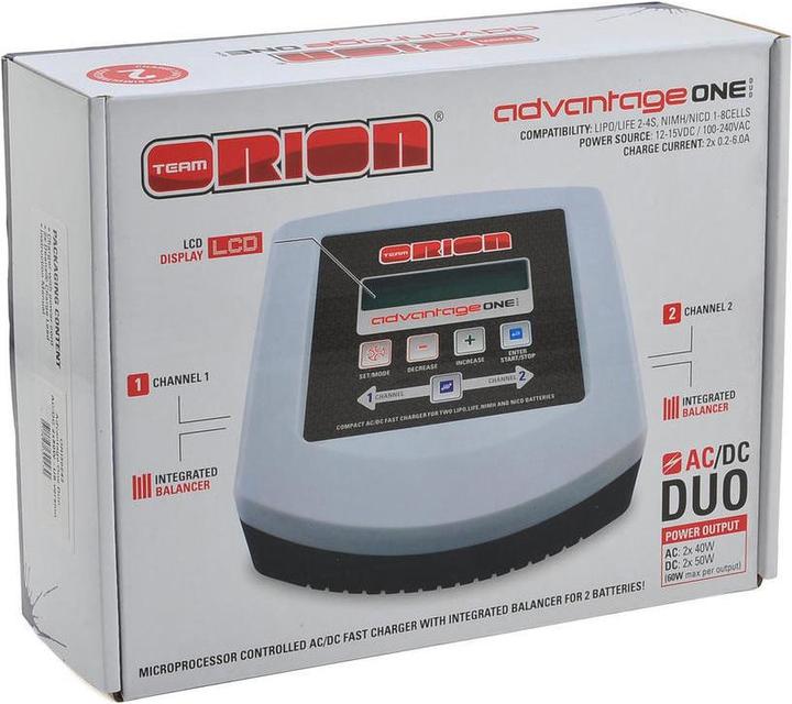 Actual product image Team Orion Advantage ONE Duo AC/DC 2x50W (CH Plug)