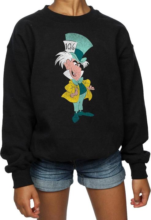 Image du produit Disney Sweatshirt classique Mad Hatter pour filles Alice In Wonderland (128)