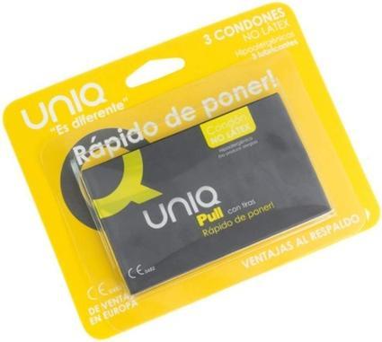 Immagine prodotto Uniq Preservativi Senza Lattice Con Strisce 3 Unità (3 pz.)