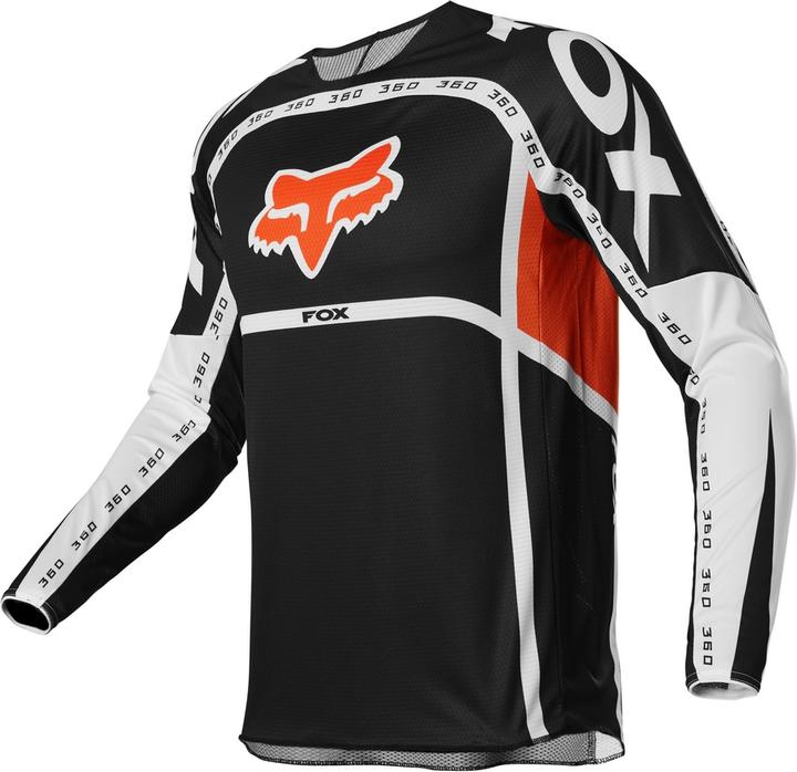 Produktbild Fox JERSEY 22 360 DVIDE BLK 2X (XXS)