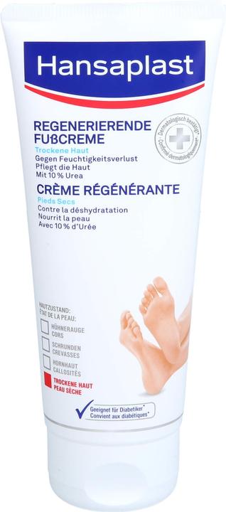 Hansaplast Crème pour les pieds régénérante avec 10% d'urée Tb 100 ml (Crème et gel pour les pieds, 100 ml)