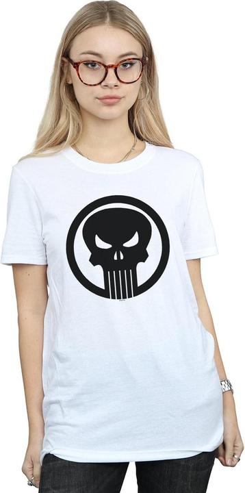 Immagine prodotto The Punisher Skull Circle Maglietta Ampia Donna (XL)