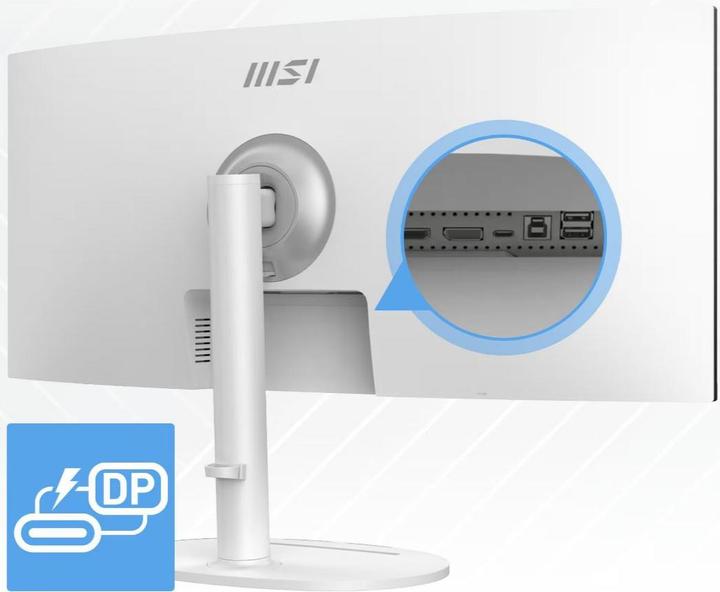 Actual product image MSI Modern MD342CQPWDE / / / 4ms/3340x1440 UWQHD (3440 x 1440 pixels, 34")