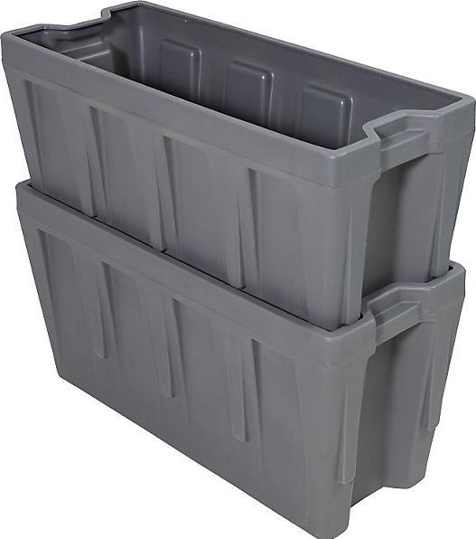 Actual product image Denios Insert box made of PE, for transport containers with a capacity of 400 l, 351 x