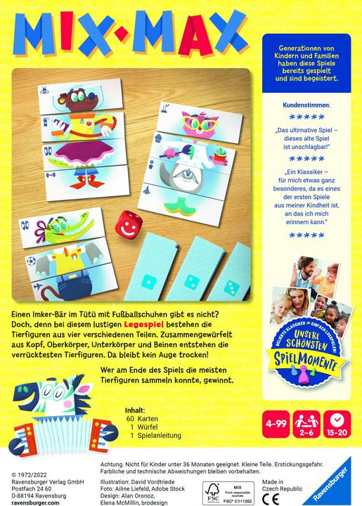 Produktbild Ravensburger Mix Max (Deutsch)