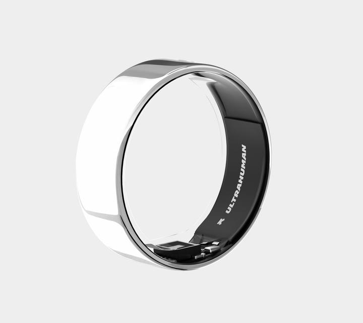 Actual product image Ultrahuman Ring AIR size 10 (10, Space Silver)