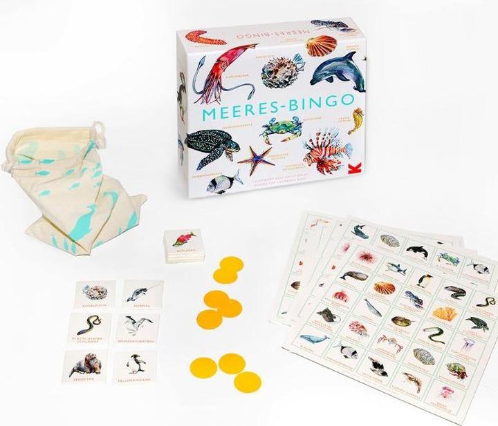 Image du produit 441197 - Meeres-Bingo - Jeu de société, 2-7 joueurs, 6+ ans (édition DE) (Allemand)
