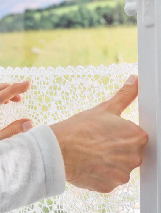 Actual product image tesa Powerstrips for glass, transparent adhesive strips