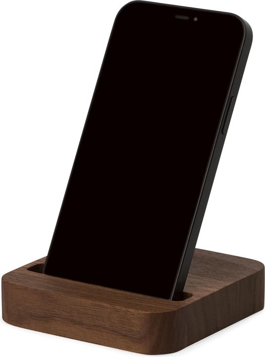 Immagine prodotto Oakywood Supporto per smartphone (OakyBlocks) - Supporto per telefono in legno - Noce -