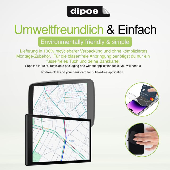 Immagine prodotto Dipos Pellicola Protettiva Antiriflesso per Topway Android CarPlay (9)