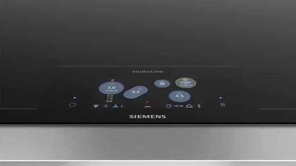 Produktbild Siemens EZ877KZY1E iQ700 Vollflächen-Induktionskochfeld 80 cm Schwarz
