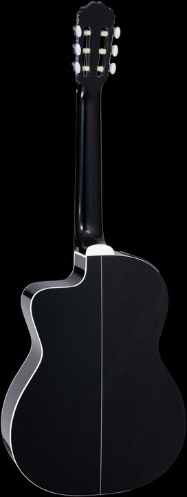 Produktbild Takamine Konzertgitarre, G-Serie, GC2CE BLK, Classic/C (Konzertgitarre, Mahagoniboden und -zargen, Indisches Laurel Griffbrett, Fichtendecke)