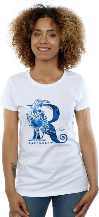 Actual product image Womens/Ladies Ravenclaw Raven Cotton T-Shirt (M)