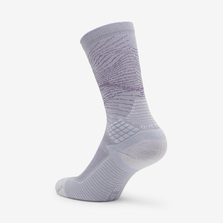 Produktbild Quechua Wandersocken hoch 2 Paar - Hike 500 grau/orange (39, 42)