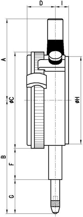 Actual product image Mitutoyo Dial gauge (mm)