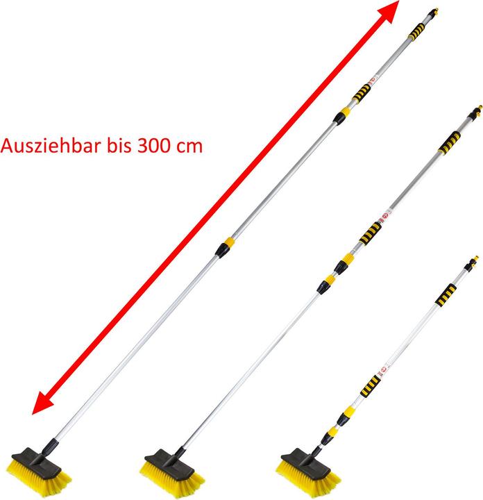 Produktbild Dema LKW Waschbürste mit Teleskopstiel 135-300 cm