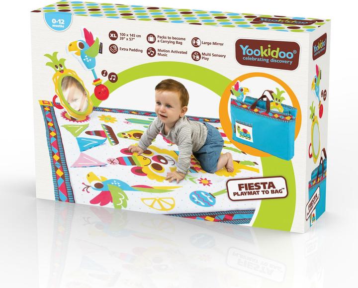 Immagine prodotto Yookidoo Fiesta Playmat a borsa