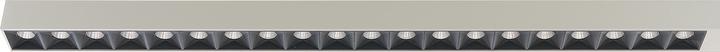 Actual product image Beliani Floor lamp LED metal silver 194 cm rectangular SAGITTA (11200 lm)