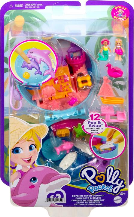 Immagine prodotto Polly Pocket Mondo tascabile - Spiaggia dei delfini