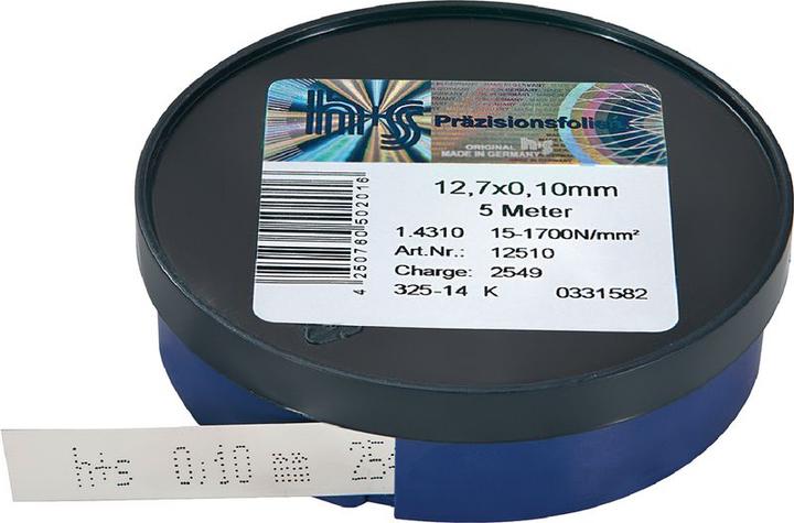 Actual product image H+S Precision gauge strip