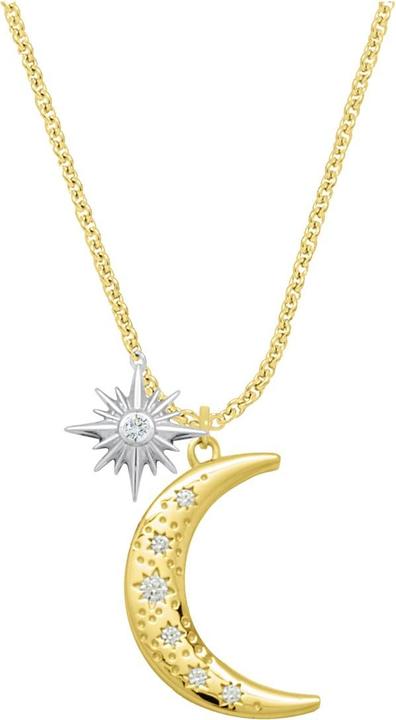 Produktbild Candy Halskette Mond, 925 Sterling Silber, vergoldet (925er Sterlingsilber, 42 - 45 cm)