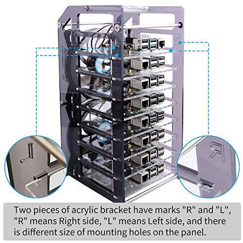 Produktbild GeeekPi Raspberry Pi Cluster Gehäuse (Gehäuse)
