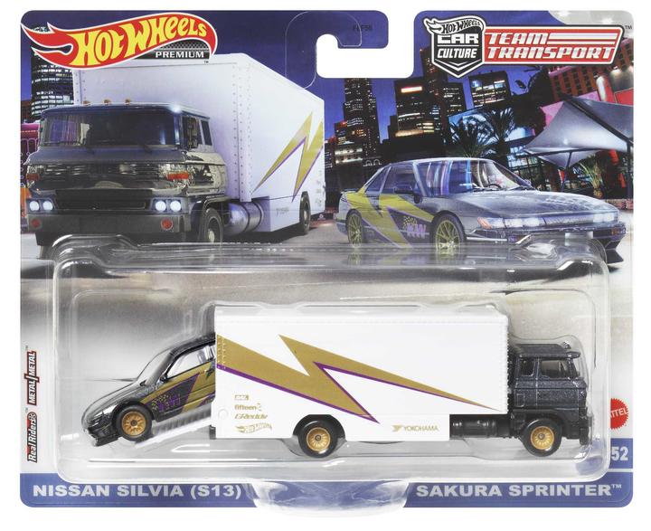 Productafbeelding Hot Wheels Nissan Silvia (S13) & Sakura Sprinter