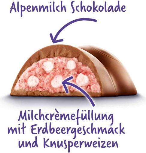 Image du produit Milka Barre chocolatée à la fraise 36.5 g (36.50 g)