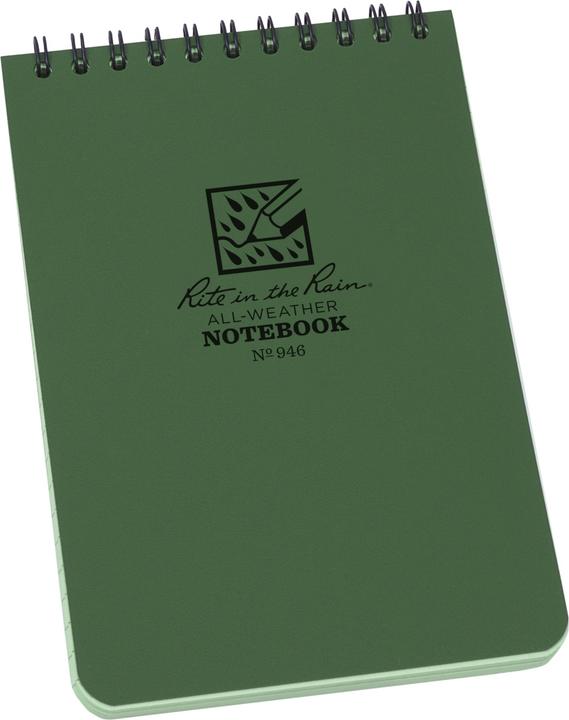 Rite in the Rain All-weather notebook (Checked, Hardcover)