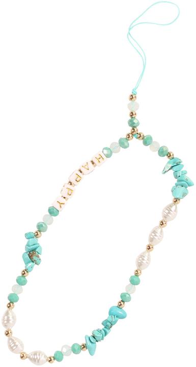 Immagine prodotto PhoneLook Bracciale smartphone universale ciondoli gioielli N°63 HAPPY pietre turchesi
