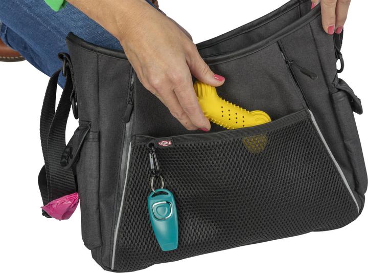 Immagine prodotto Trixie Borsa da passeggio e manichino, 34×29×9 cm, antracite (Formazione manichino)