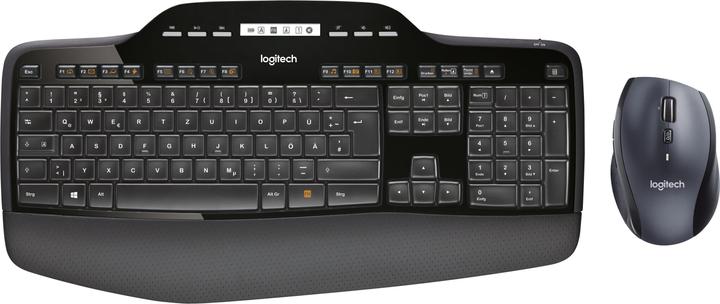 Logitech Kabellose Tastatur+Maus MK710 schwarz im Einzelhandel (DE, Kabellos)