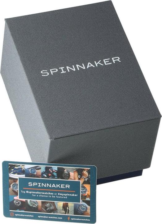 Actual product image Spinnaker SP-5098-11 Piccard Diver Automatic 45mm 55ATM (Power reserve display, 45 mm)