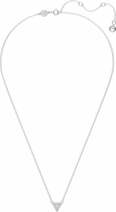Produktbild Swarovski Ortyx Halskette Trilliant Schliff Weiss (Swarovski Metall, 36 - 41 cm)