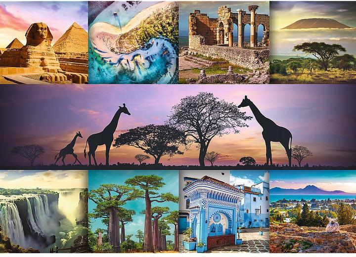 Immagine prodotto Trefl Puzzle 1000 - Collage - Africa (1000 pezzi)