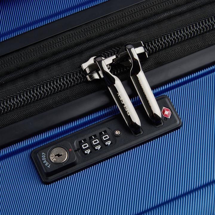 Immagine prodotto Delsey Valigia / trolley / valigia da viaggio Harde - Shadow 5.0 - 82 cm - Blauw (132 l, XL (da 115l))