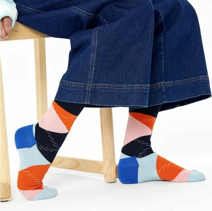 Immagine prodotto Happy Socks Calzino Jumbo Argyle (Confezione da 2, 41 - 46)