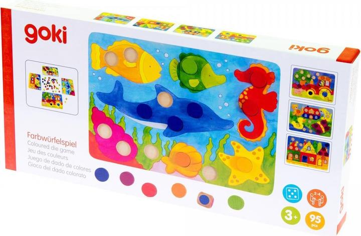 Immagine prodotto Goki Gioco dei dadi di colore (Tedesco)