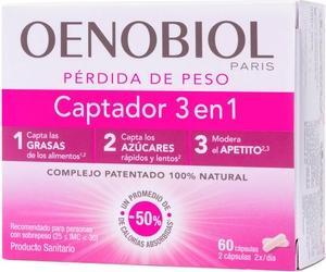 Oenobiol Captador 3 in 1 60 Capsules (Körperlotion, 60 ml)