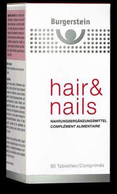 Actual product image Burgerstein Hair&Nails (90 Piece, Pills, 60 g)