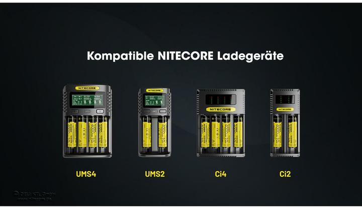 Actual product image Nitecore NL1840HP (1 pcs., 18650, 4000 mAh)