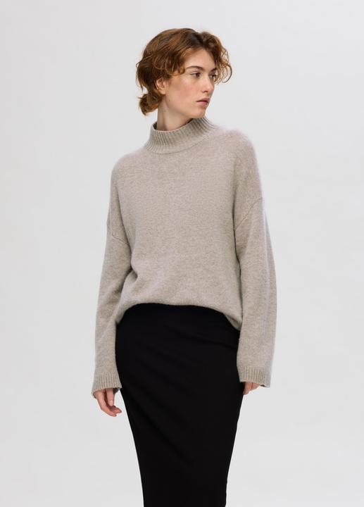 Image du produit Selected Femme Slfcille Ls Knit Lano High Neck Noos (L)