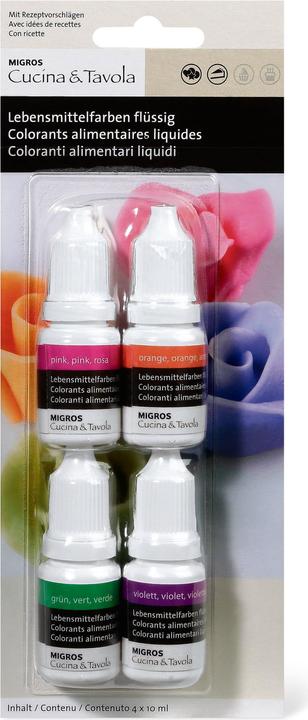 Produktbild Cucina & Tavola Lebensmittelfarben flüssig (10 ml)