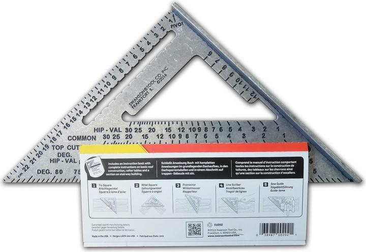 Produktbild Swanson Metric Speed Square