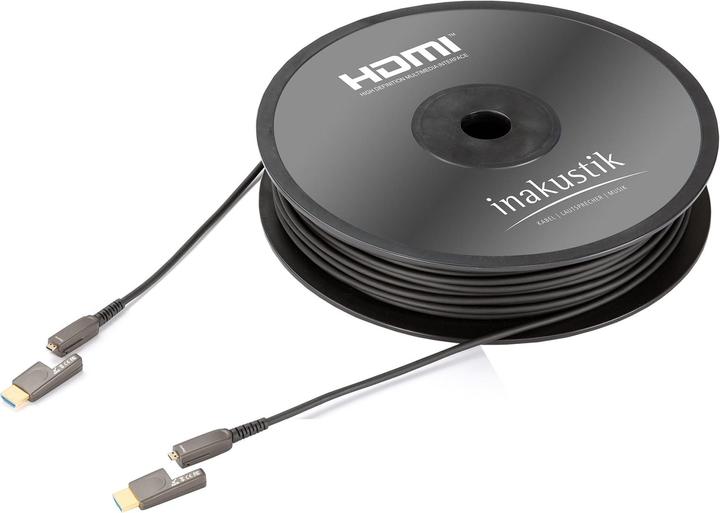 Produktbild Inakustik HDMI (Typ A)| micro HDMI (Typ D) — HDMI (Typ A)| micro HDMI (Typ D) (30 m, HDMI)