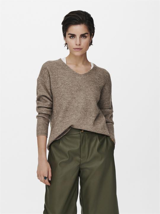 Actual product image Only V-neck knit jumper (XS)