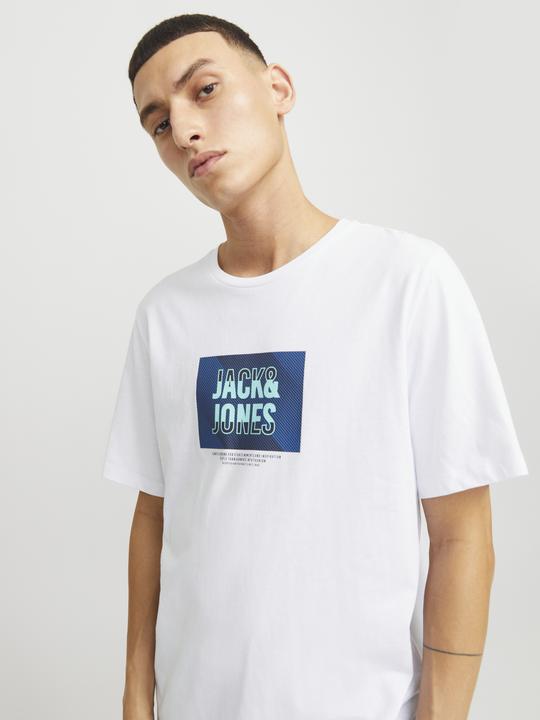 Actual product image Jack & Jones Jjhudson Tee Ss Crew Neck Ln (M)