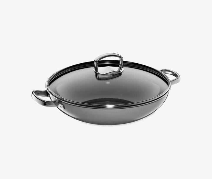 Immagine prodotto WMF Wok grigio acciaio (36 cm, Wok, Acciaio inossidabile)