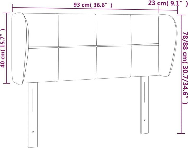 Produktbild VidaXL Sherwynd (93 x 23 x 88 cm)